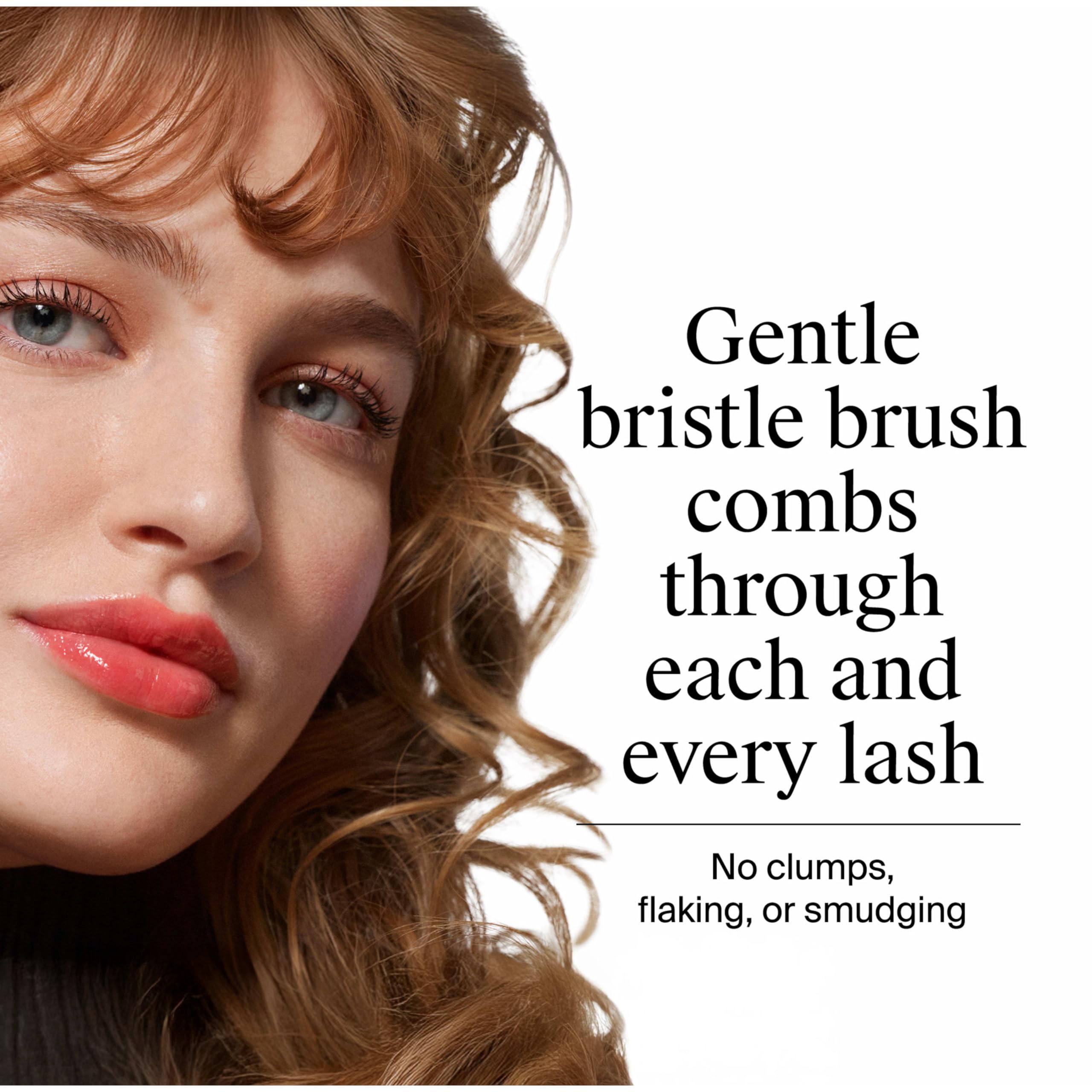 Neutrogena Healthy Lengths mascara smudge proof finish close up