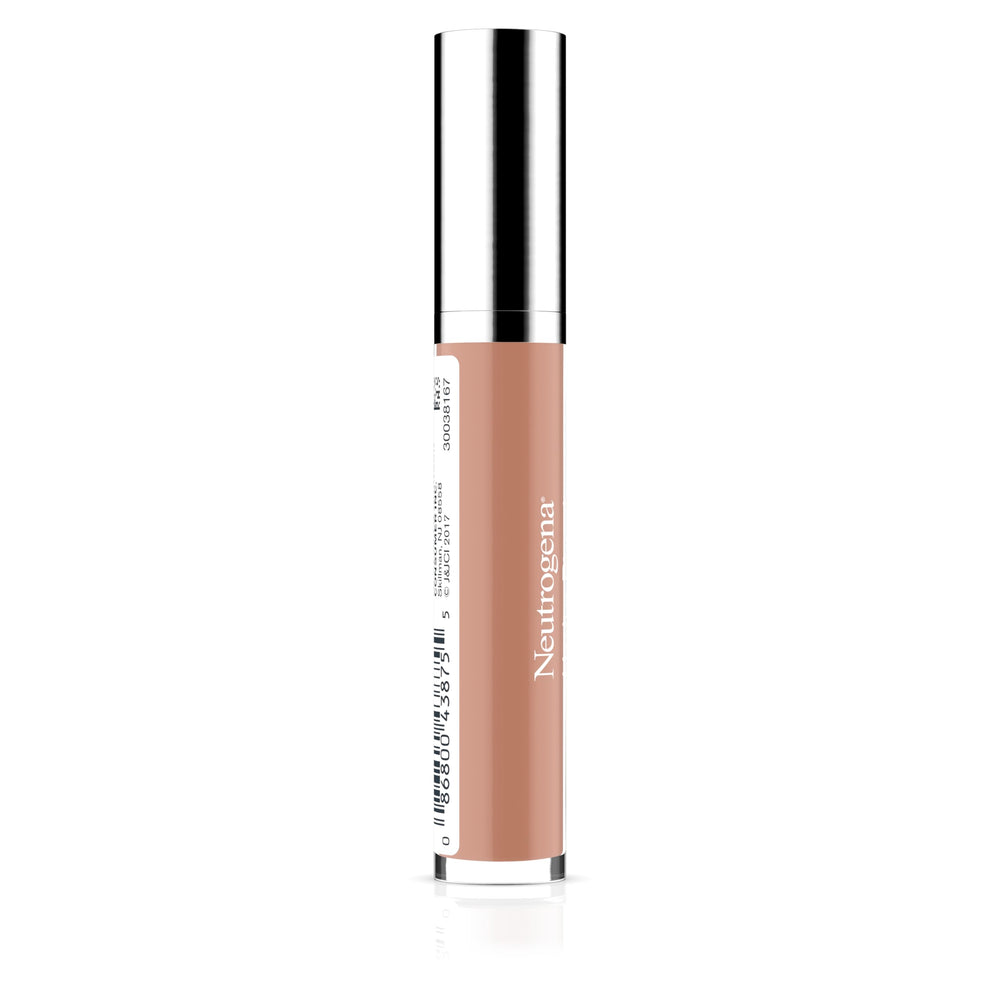 Neutrogena Hydro Boost Brillo Labial con cobertura brillante para acabado radiante.