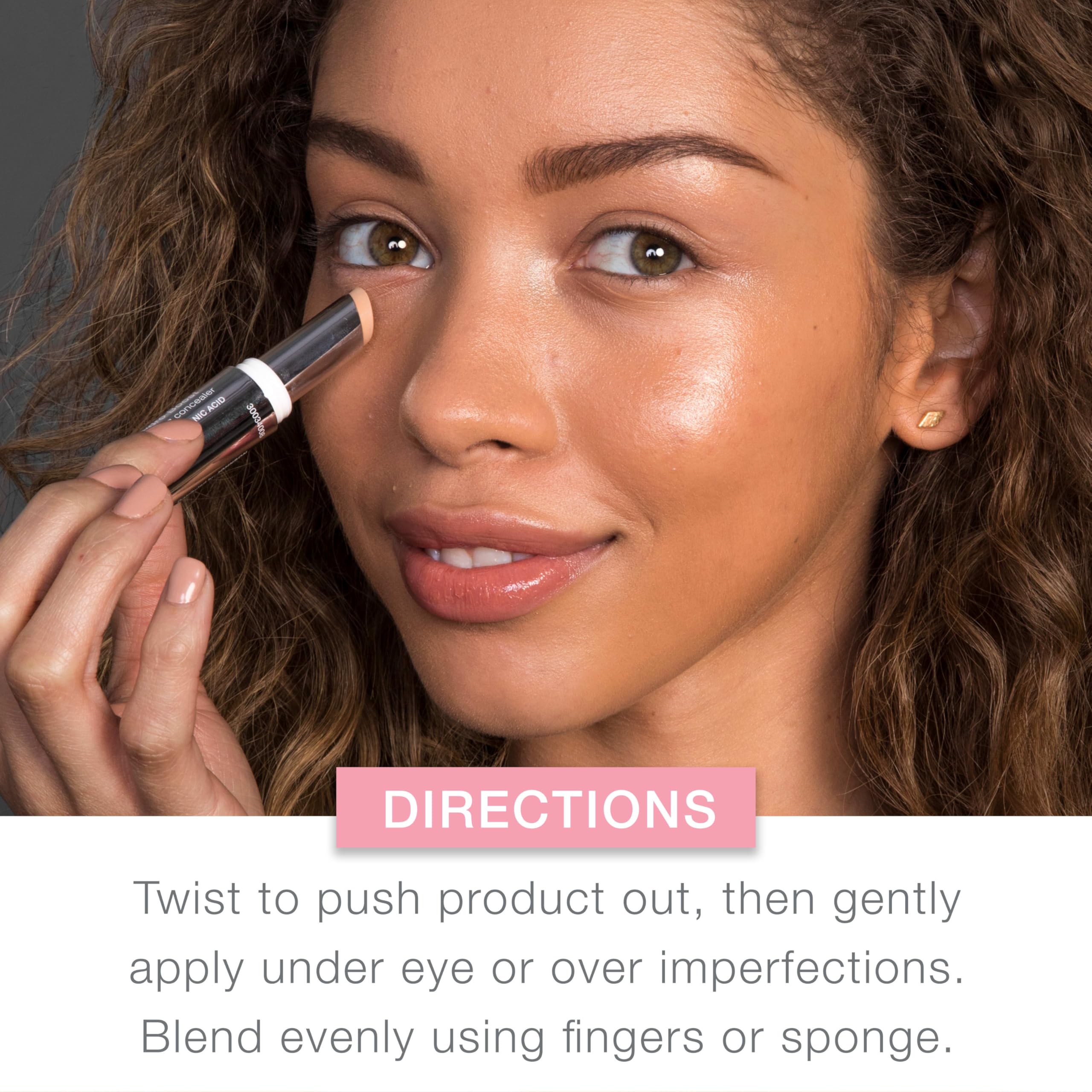 Neutrogena Hydro Boost Concealer Stick under-eye area helps reduce dark circles and redness.