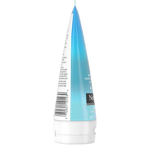 Neutrogena Hydro Boost skin hydration glow after cleansing.