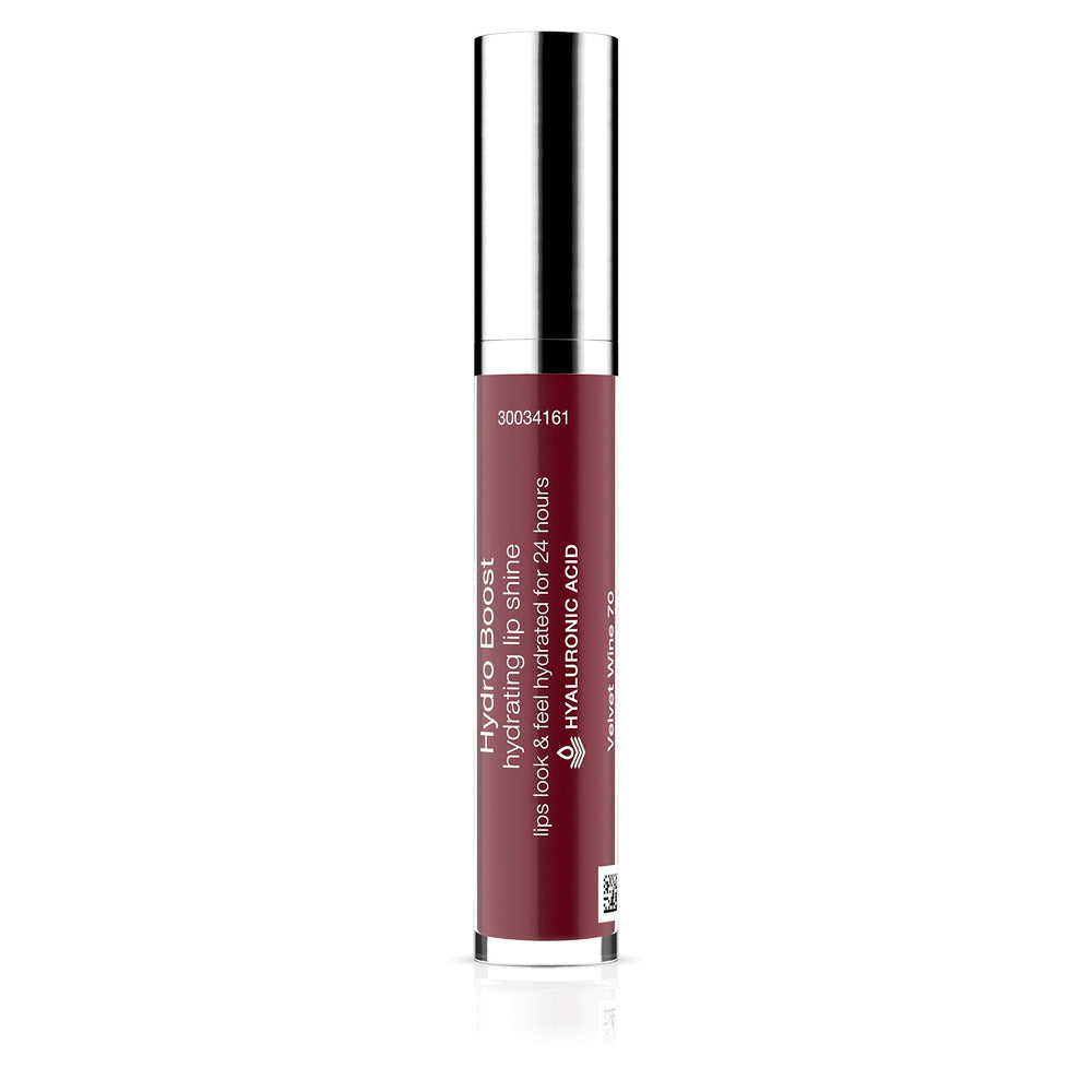 Neutrogena Hydro Boost Lip Gloss packaging and brush—compact, travel-friendly design.