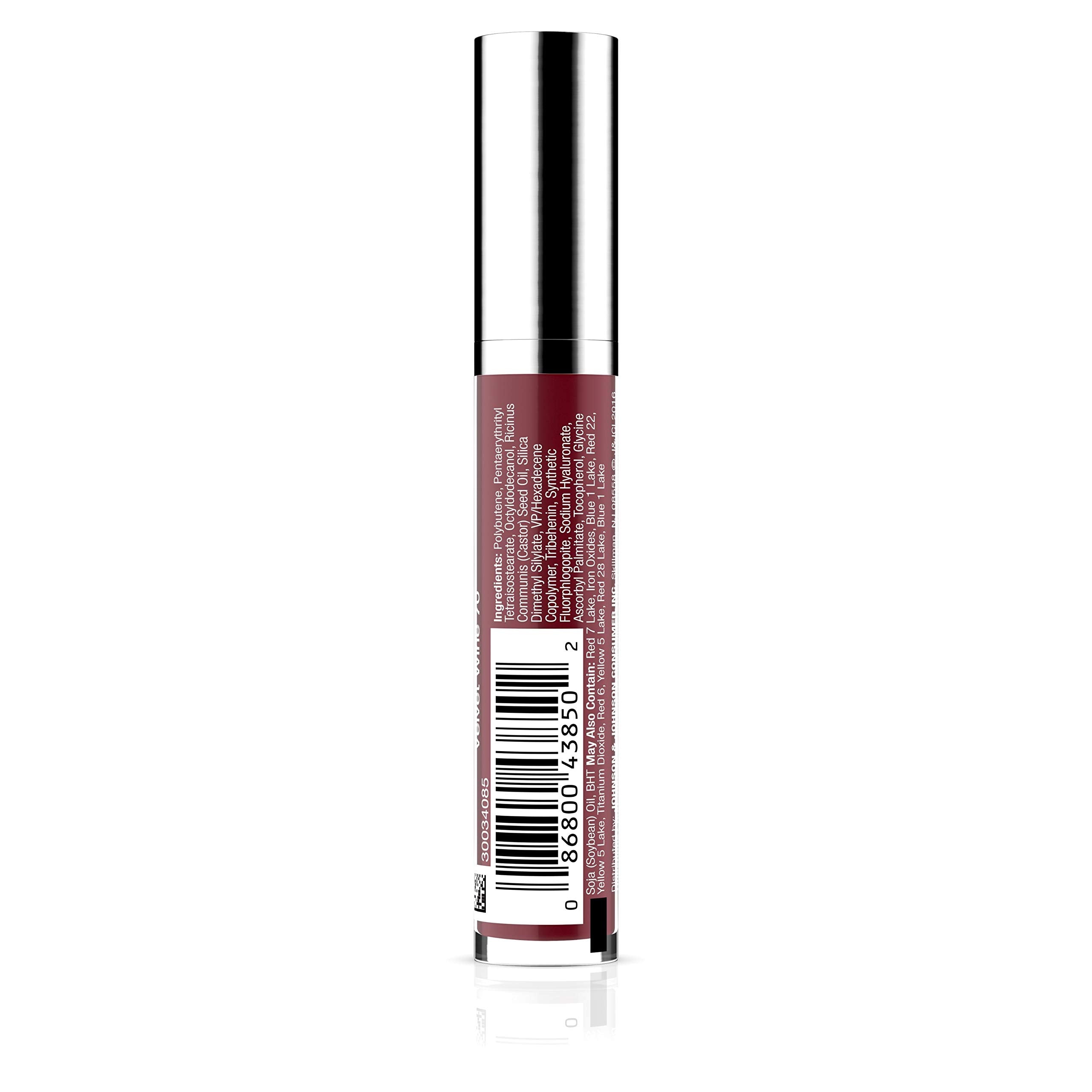 Neutrogena Hydro Boost Lip Gloss Velvet Wine on lips—soft, comfortable shine.