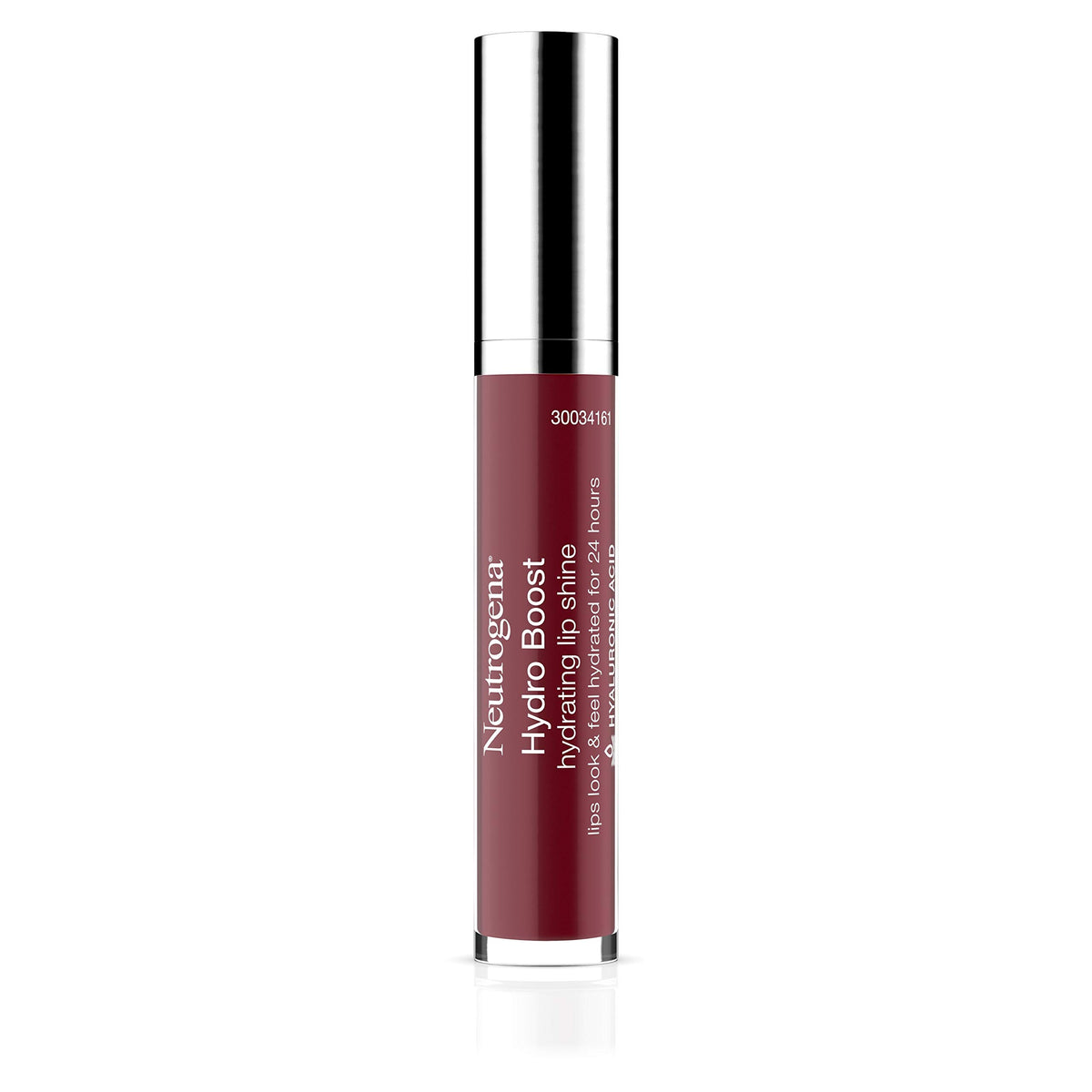 Neutrogena Hydro Boost Lip Gloss Velvet Wine tube—rich tint and hydration.