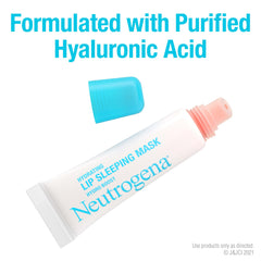 Neutrogena Hydro Boost lip mask application shot for daily use.