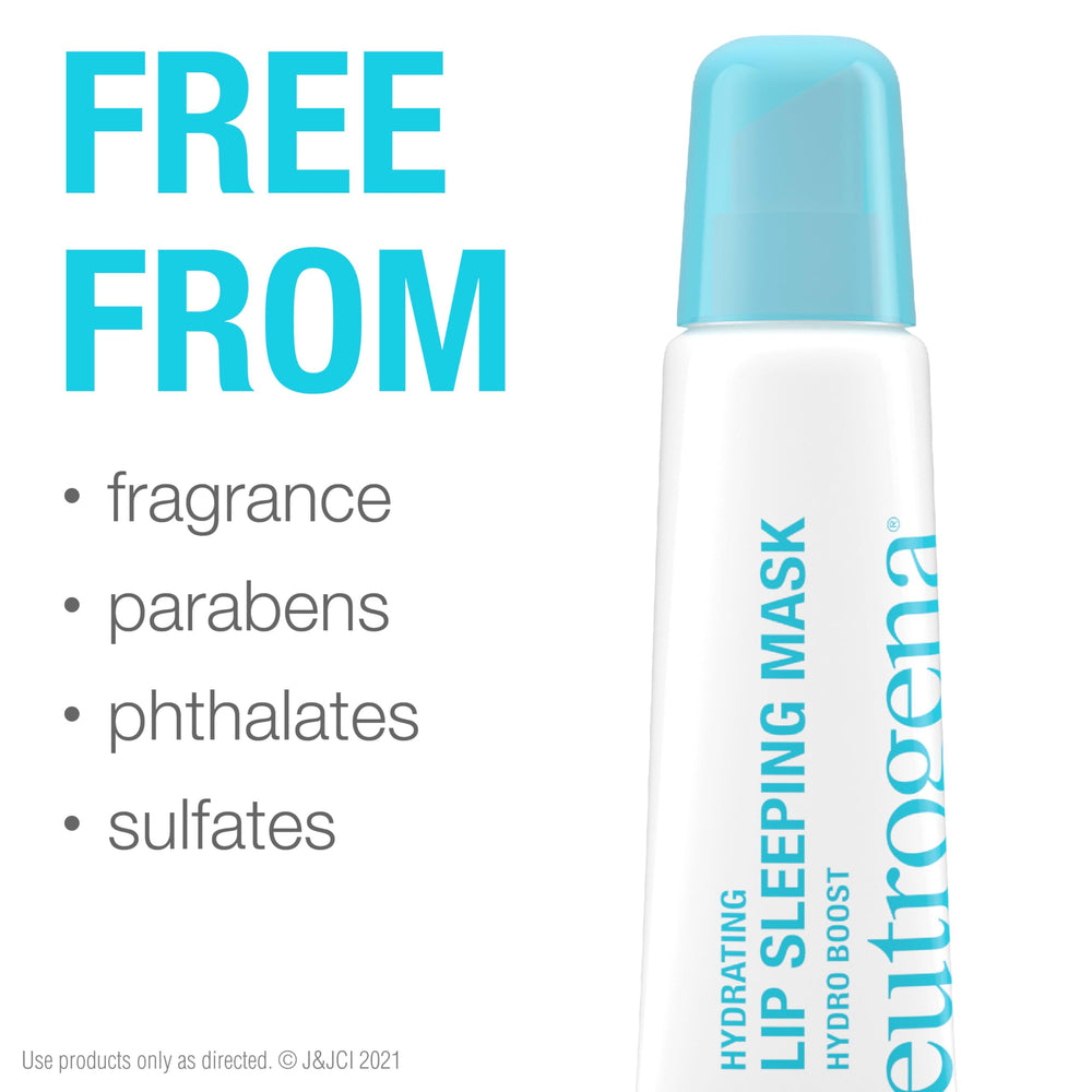 Neutrogena Hydro Boost lip mask texture close-up showing smooth consistency.