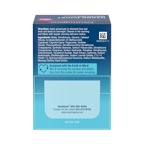 Neutrogena Hydro Boost Night Pressed Serum ready for night routine and morning refresh.