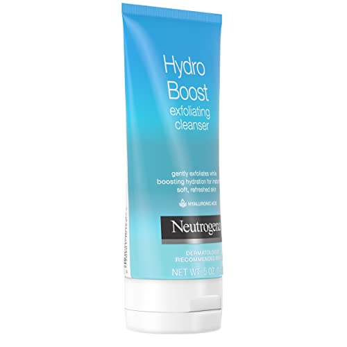 Neutrogena Hydro Boost packaging closeup focusing on clear labeling and product identity.