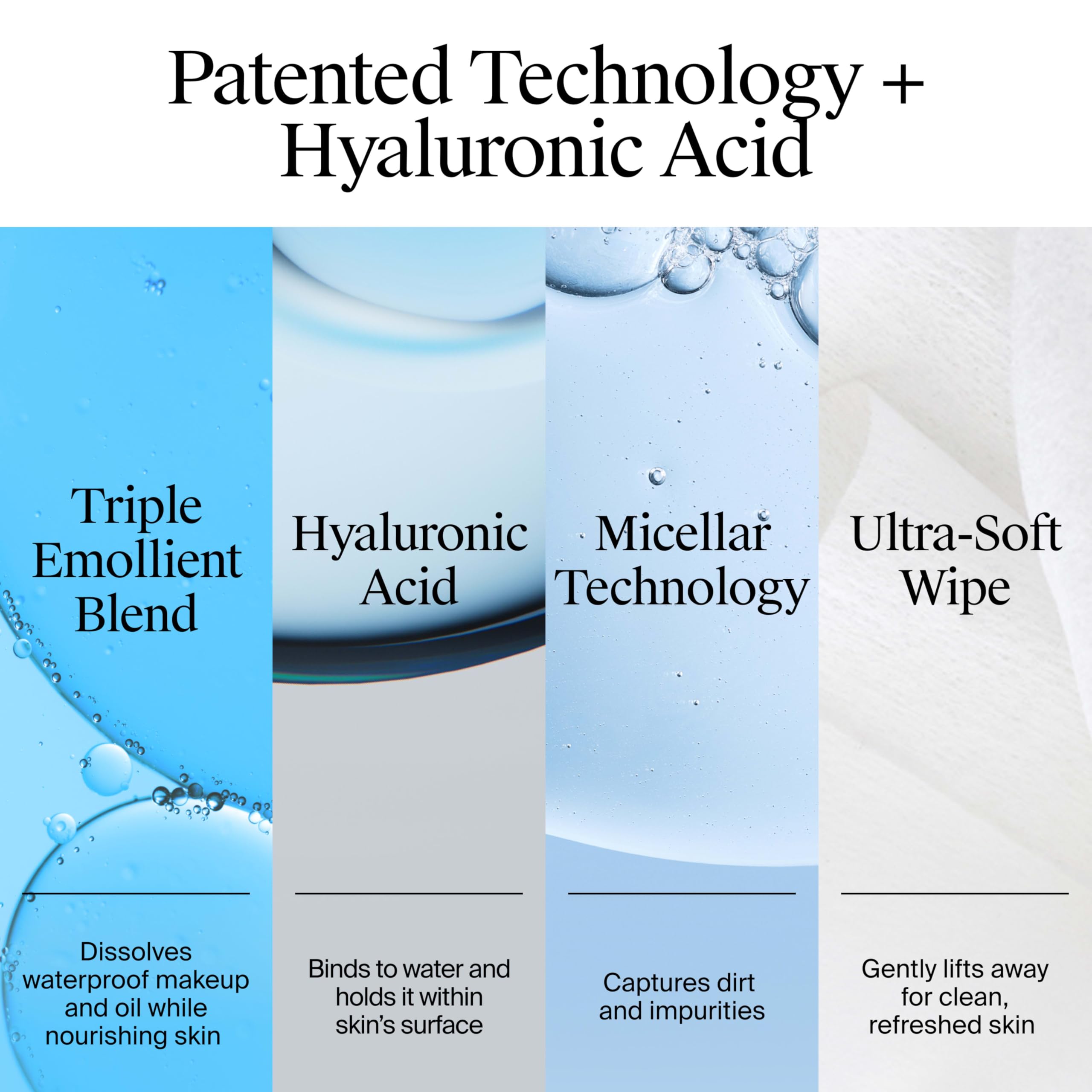 Neutrogena Hydro Boost wipes remove waterproof makeup effectively