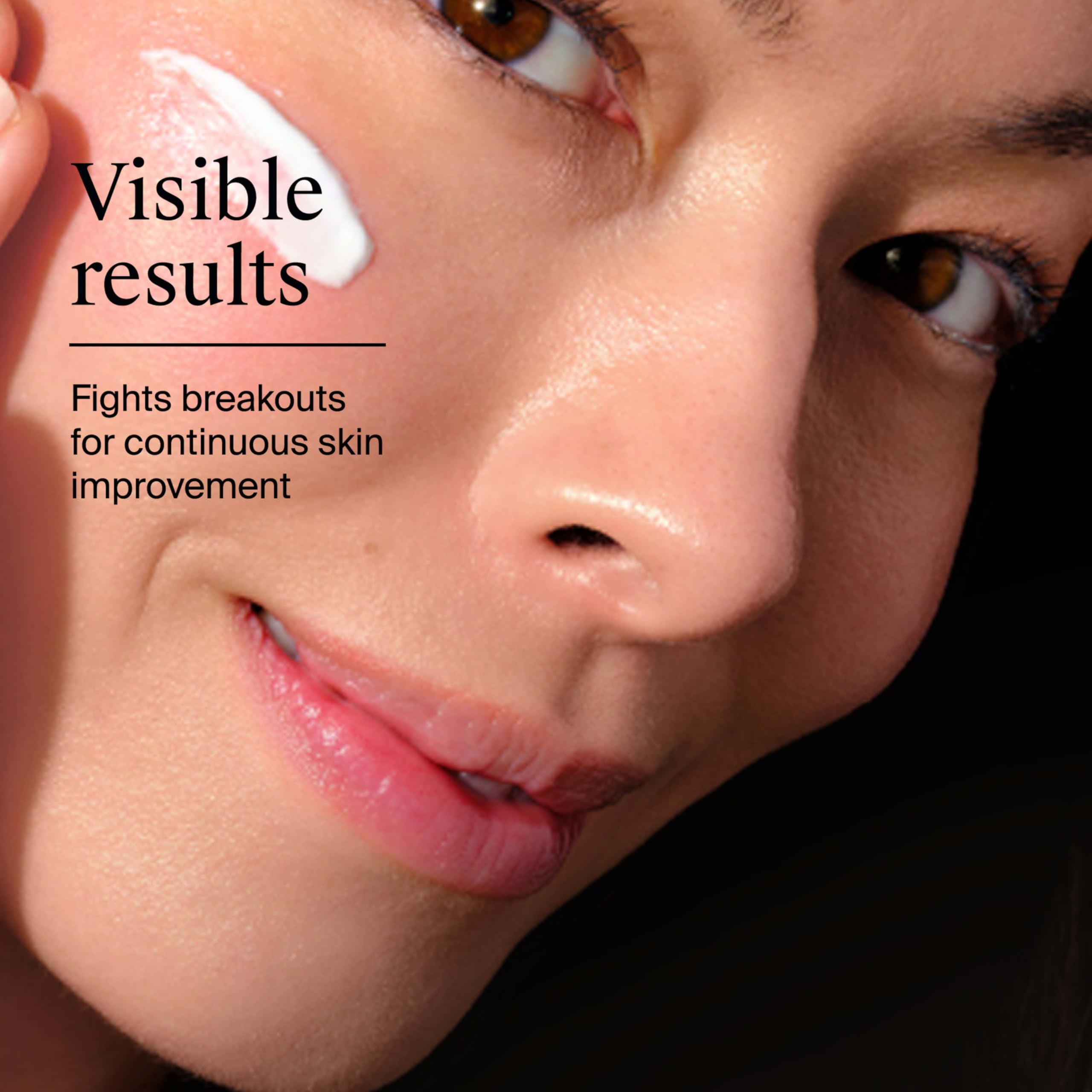 Neutrogena label close-up showing 10% benzoyl peroxide information