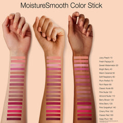 Neutrogena MoistureSmooth Color Stick with shea butter nourishes and smooths lips.