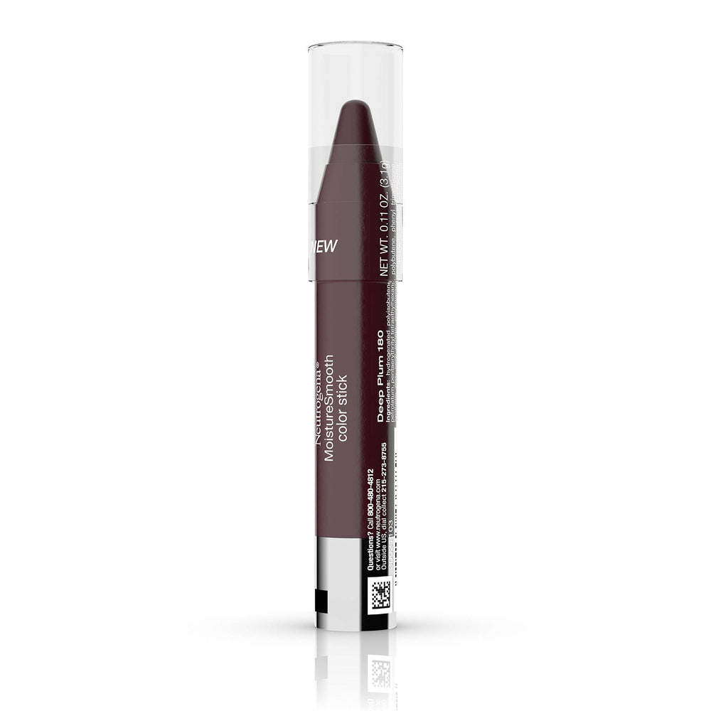 Neutrogena MoistureSmooth Twist-up design enables easy, precise lip color application.