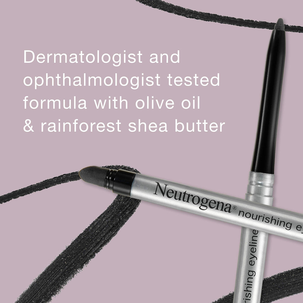 Neutrogena Nourishing Eyeliner Cosmic Black 10 delivers luminous, long-lasting color.