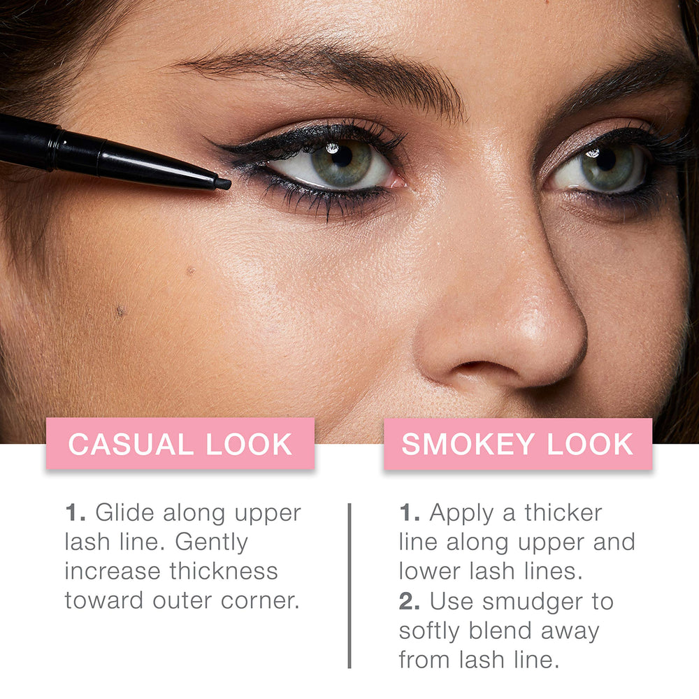 Neutrogena Nourishing Eyeliner with olive oil and rainforest shea butter nourishes.