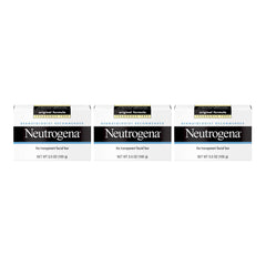 Neutrogena original-amber-bar-pack-of-3 demonstrates fragrance-free daily cleansing option.
