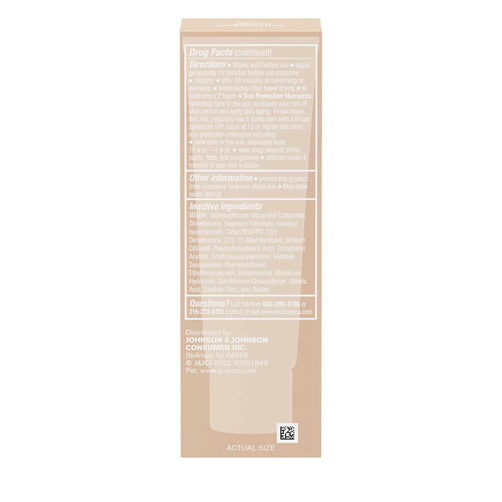 Neutrogena Purescreen+ Mineral UV Tint daily routine shot for everyday use
