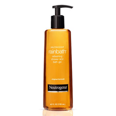 Neutrogena Rainbath bottle-front showcases mega-size gel for refreshing daily showers
