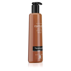 Neutrogena Rainbath Gel in shower scene delivering a refreshing cleanse.