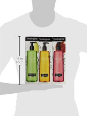 Neutrogena Rainbath multi-pack displays three bottles for variety.