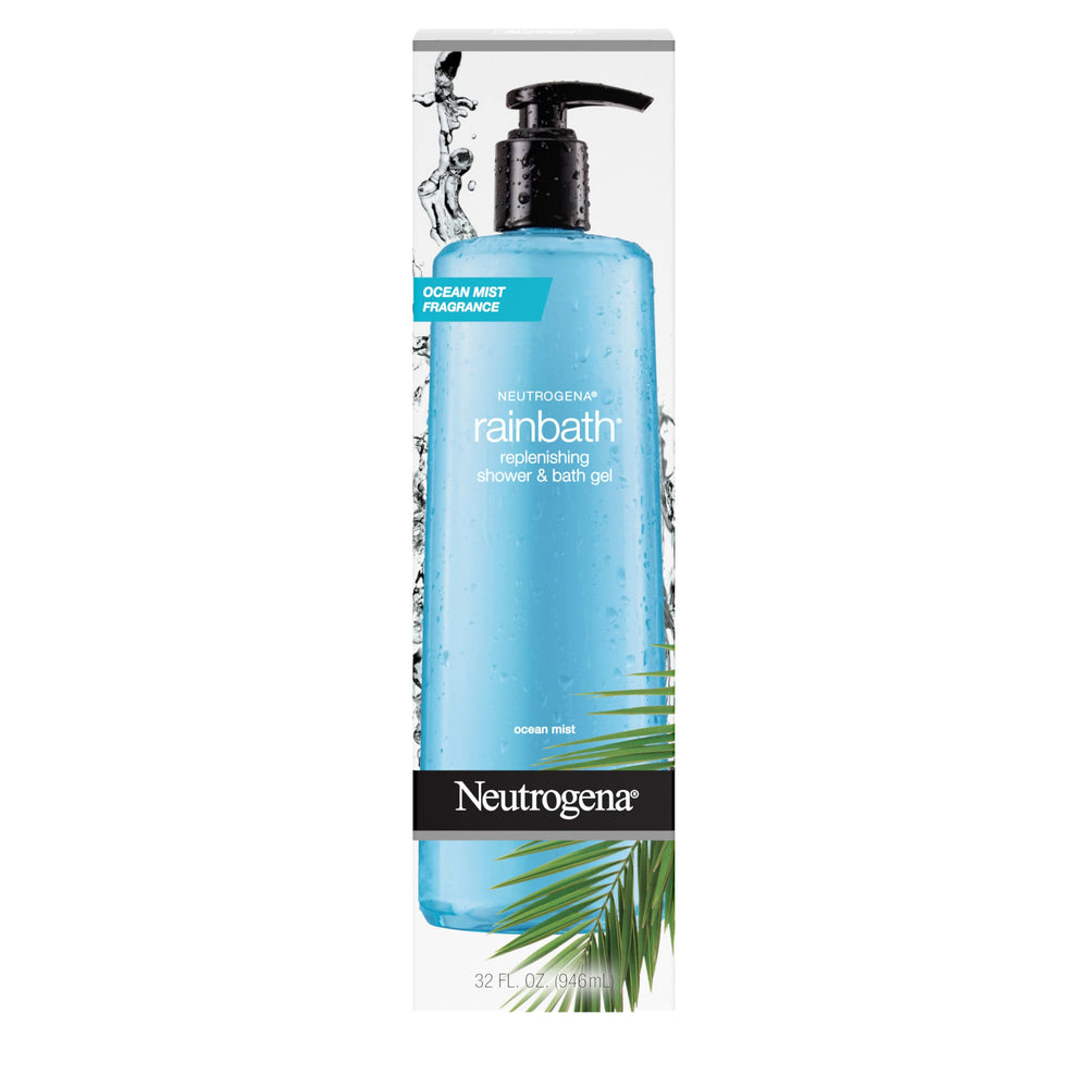 Neutrogena Rainbath shaving gel use — doubles as shaving gel for smooth glide