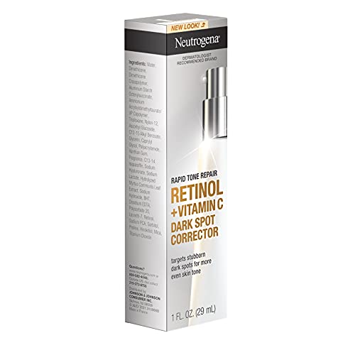 Neutrogena Rapid Tone Repair serum-mineral-oil-free tag appeals to sensitive skin