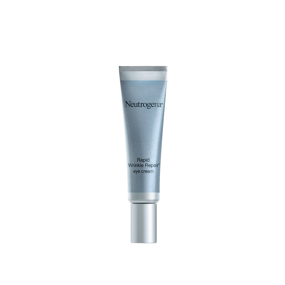 Neutrogena Rapid Wrinkle Repair eye cream bottle close-up for daily hydration.