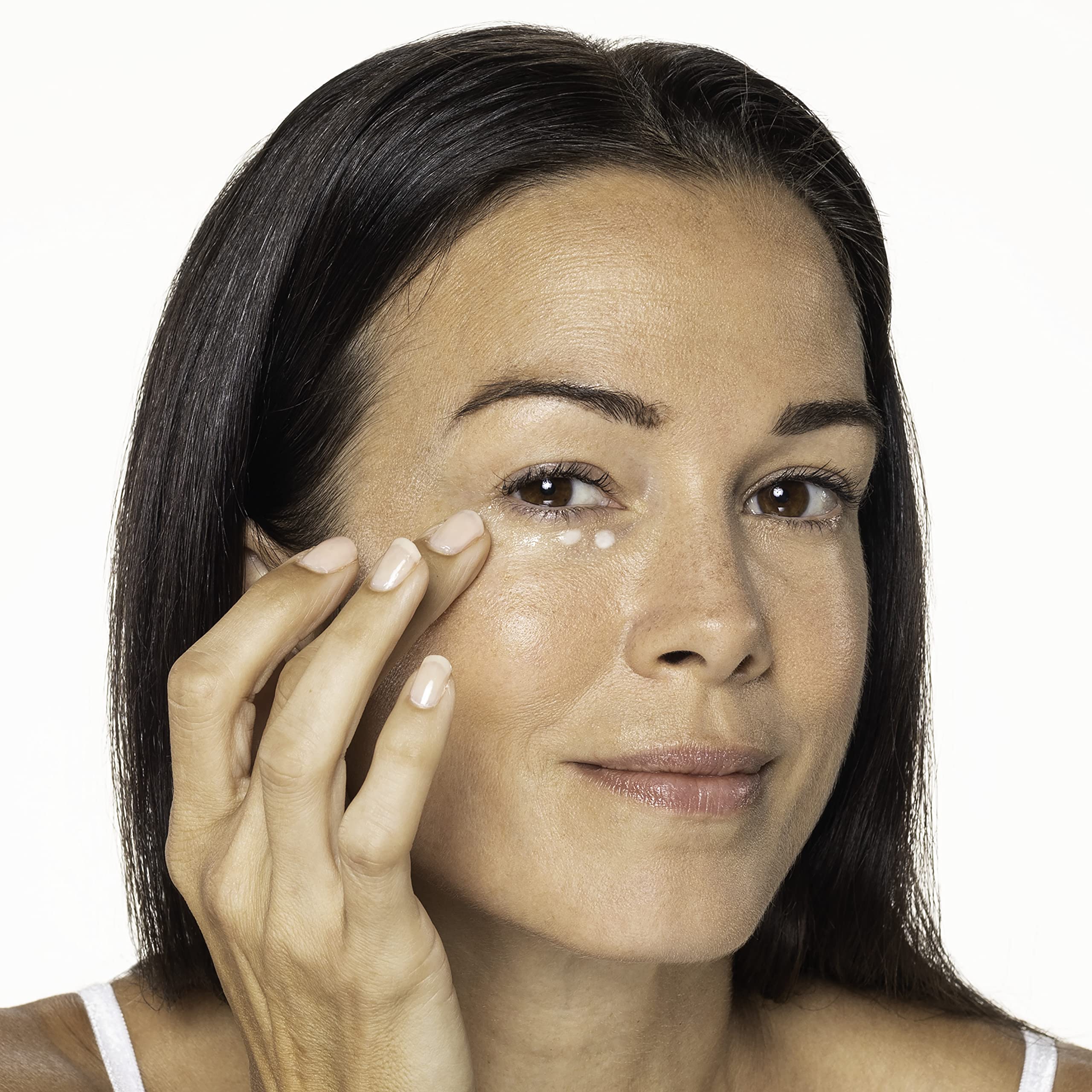 Neutrogena Rapid Wrinkle Repair eye cream texture close-up.