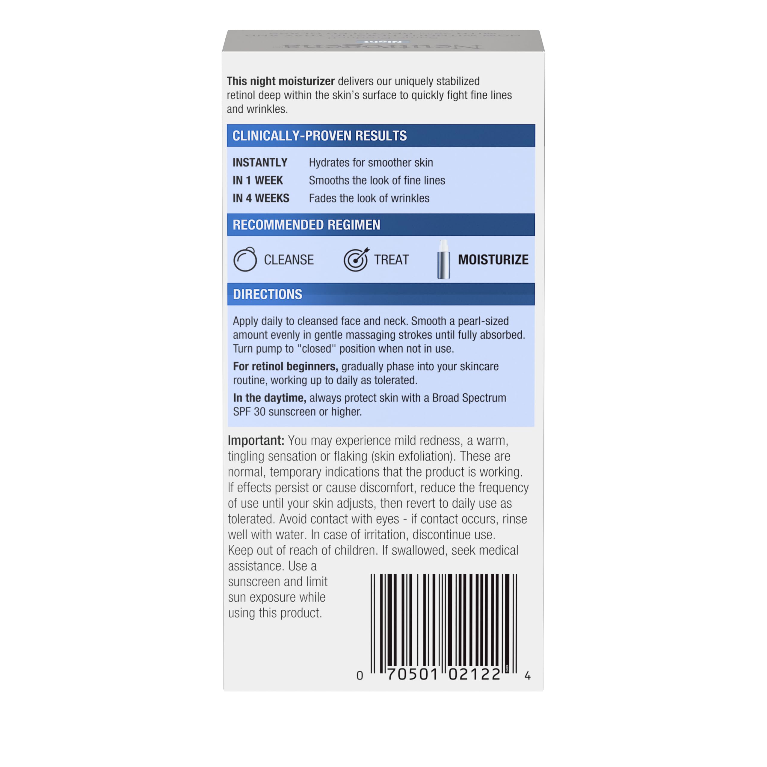 Neutrogena Rapid Wrinkle Repair anti-aging routine concept image