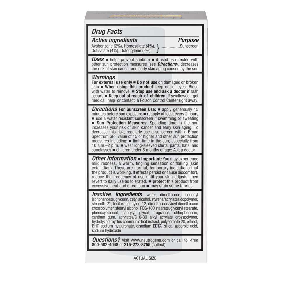 Neutrogena Rapid Wrinkle Repair suitable for face and neck rejuvenation