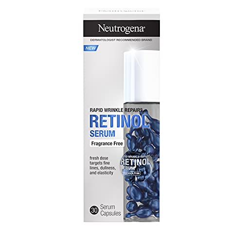 Neutrogena Rapid Wrinkle Repair travel-friendly packaging suitable for on-the-go use.