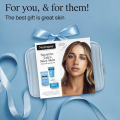 Neutrogena Refresh & Hydrate travel case neatly holds wipes, gel cleanser, and moisturizer.
