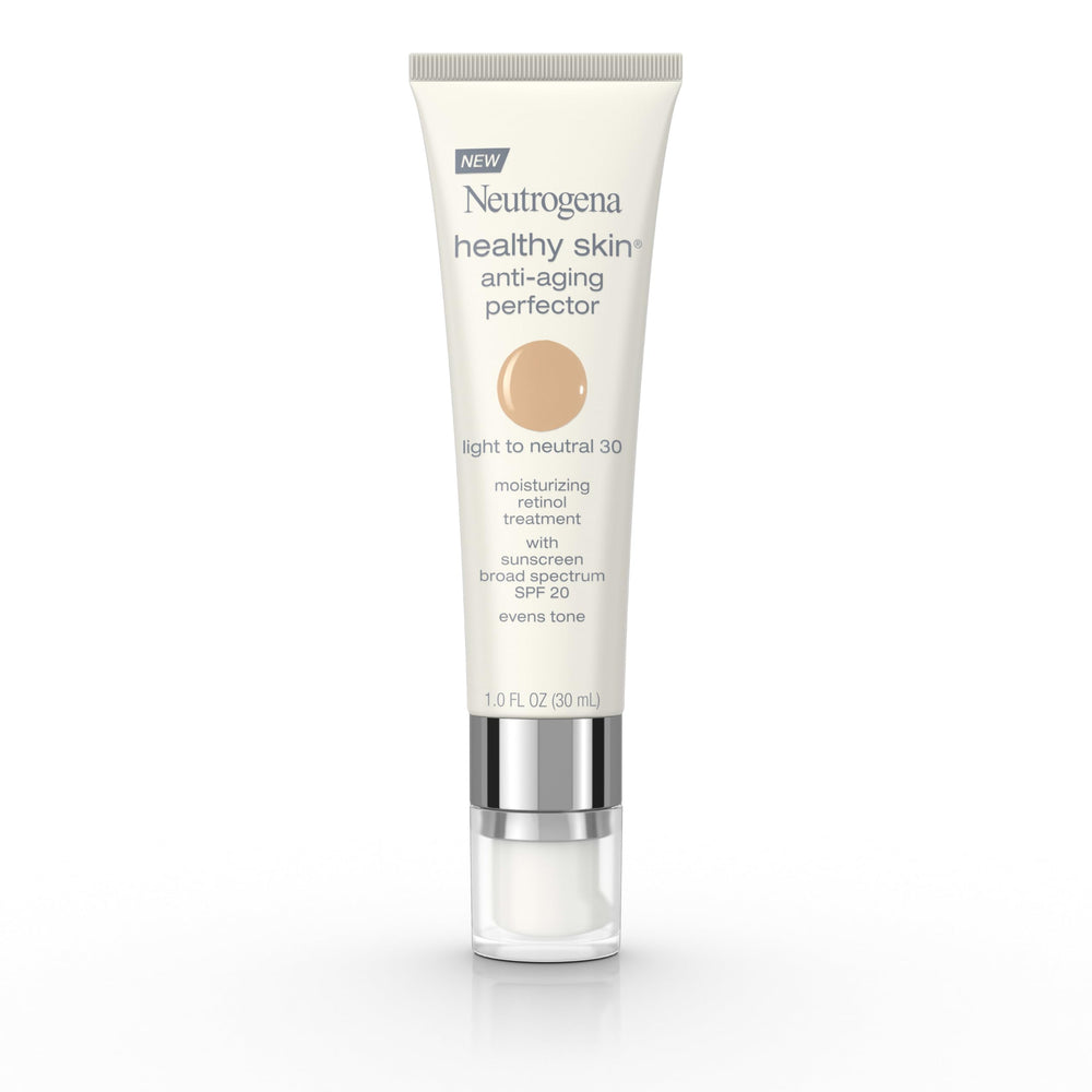 Neutrogena retinol tinted moisturizer tube for daily anti-aging care.