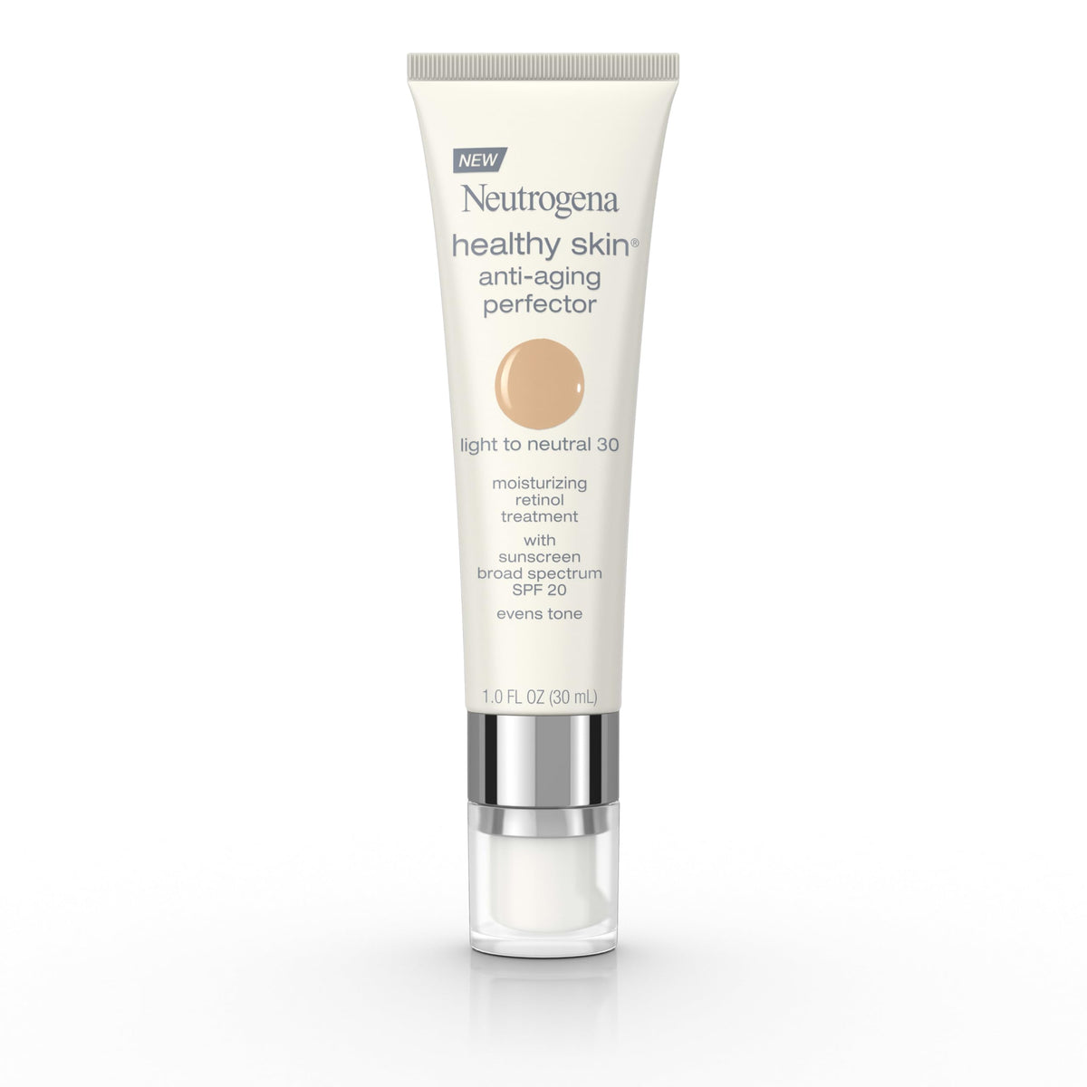 Neutrogena retinol tinted moisturizer tube for daily anti-aging care.