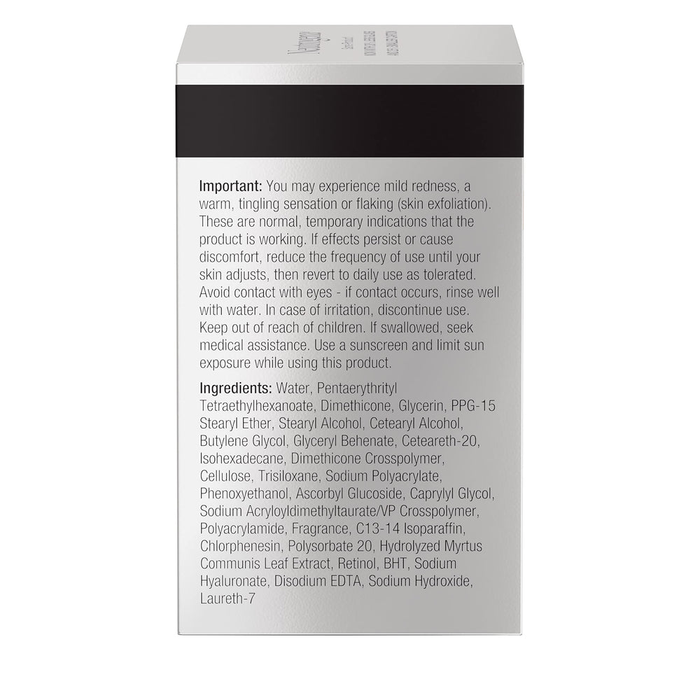 Neutrogena Retinol + Vitamin C Correcting Cream jar on bathroom counter for nightly use.