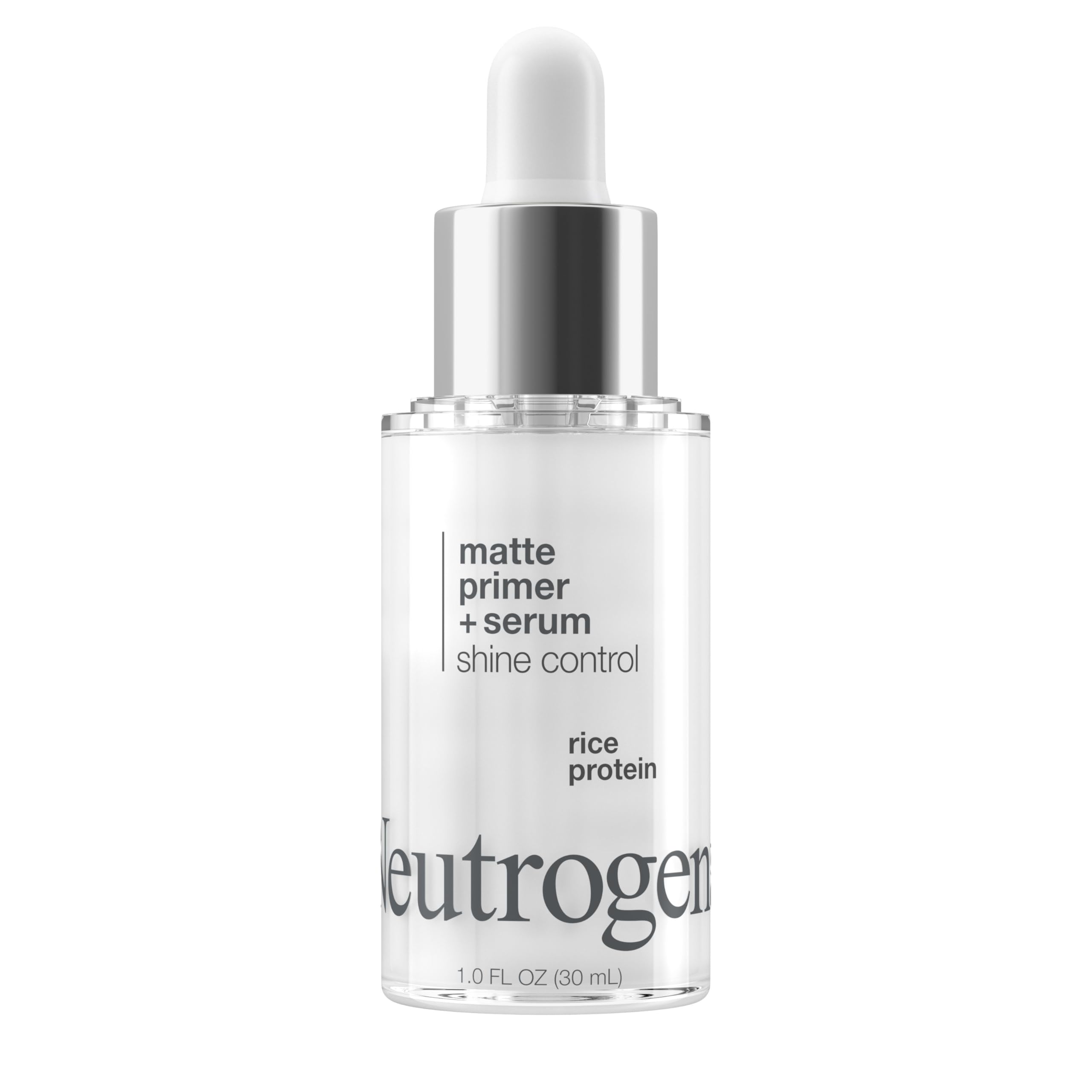 Neutrogena Shine Control Matte Booster bottle for oil absorption and matte finish.