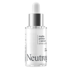 Neutrogena Shine Control Matte Booster rice-protein ingredient highlight for oil absorption.