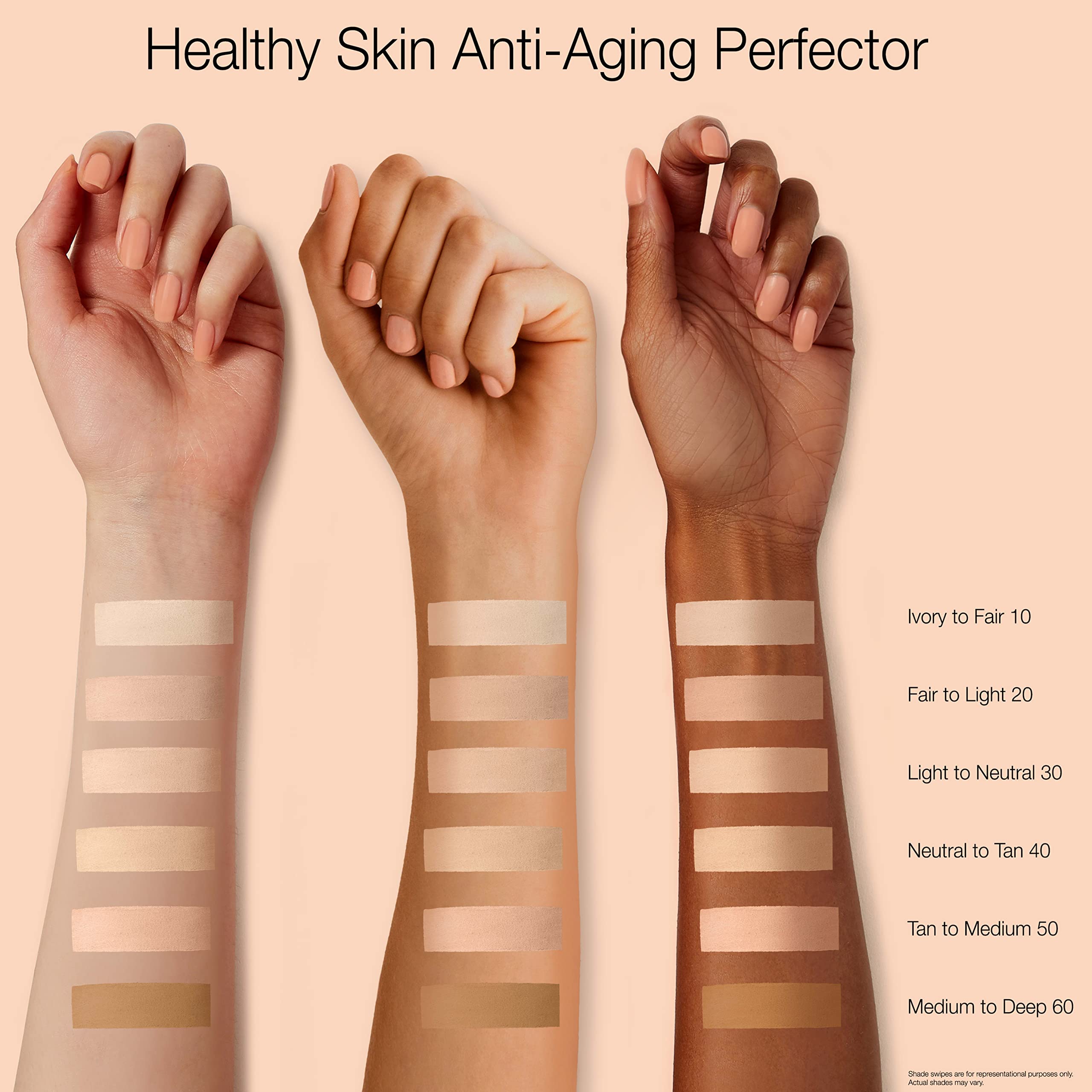 Neutrogena tinted moisturizer blended with fingers for natural coverage.