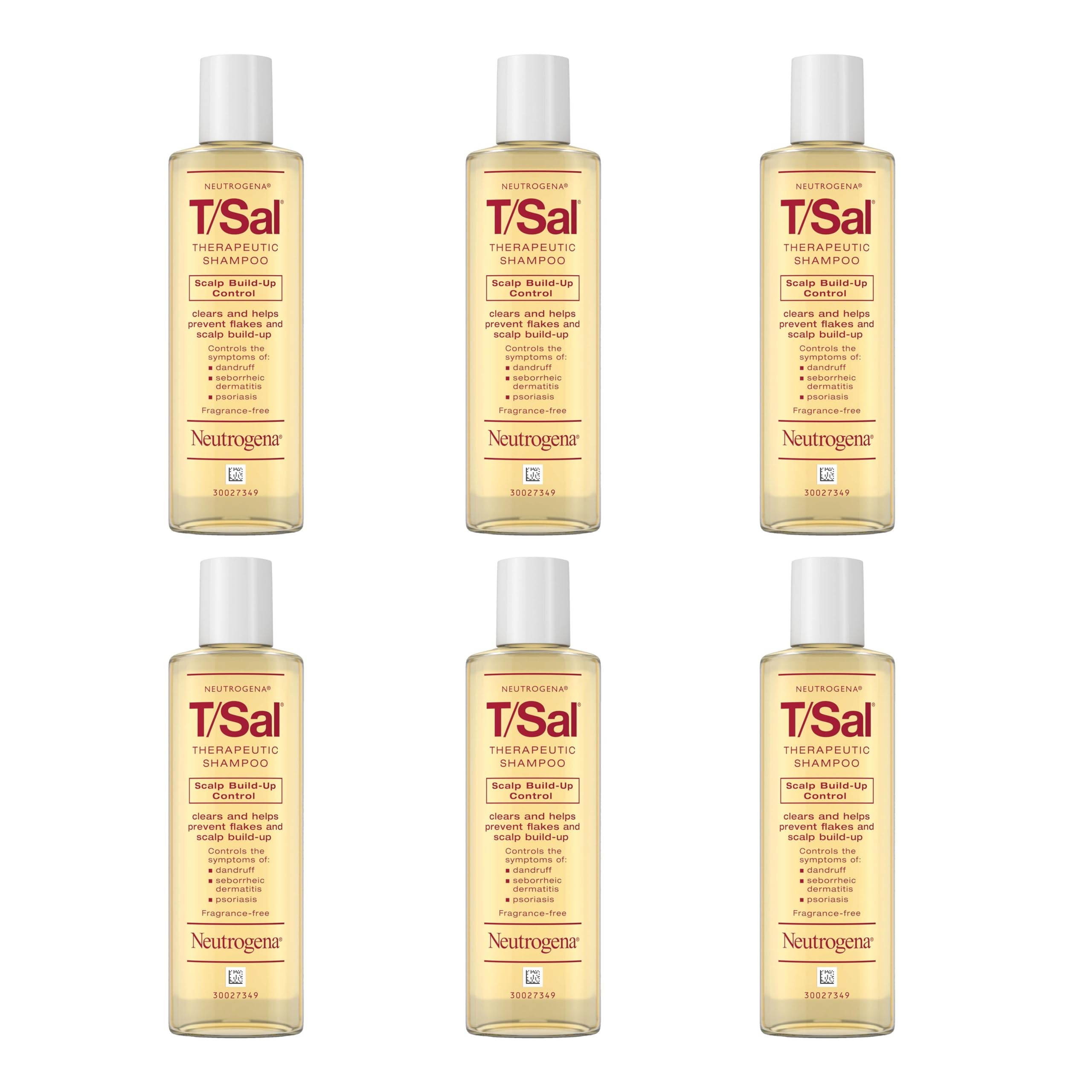 Neutrogena T/Sal nozzle dispensing shampoo for controlled use and less waste
