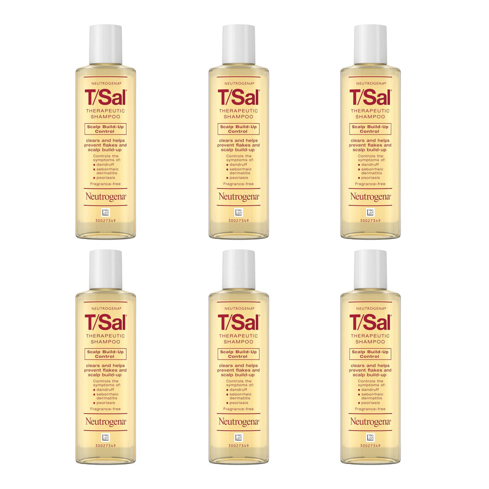 Neutrogena T/Sal nozzle dispensing shampoo for controlled use and less waste
