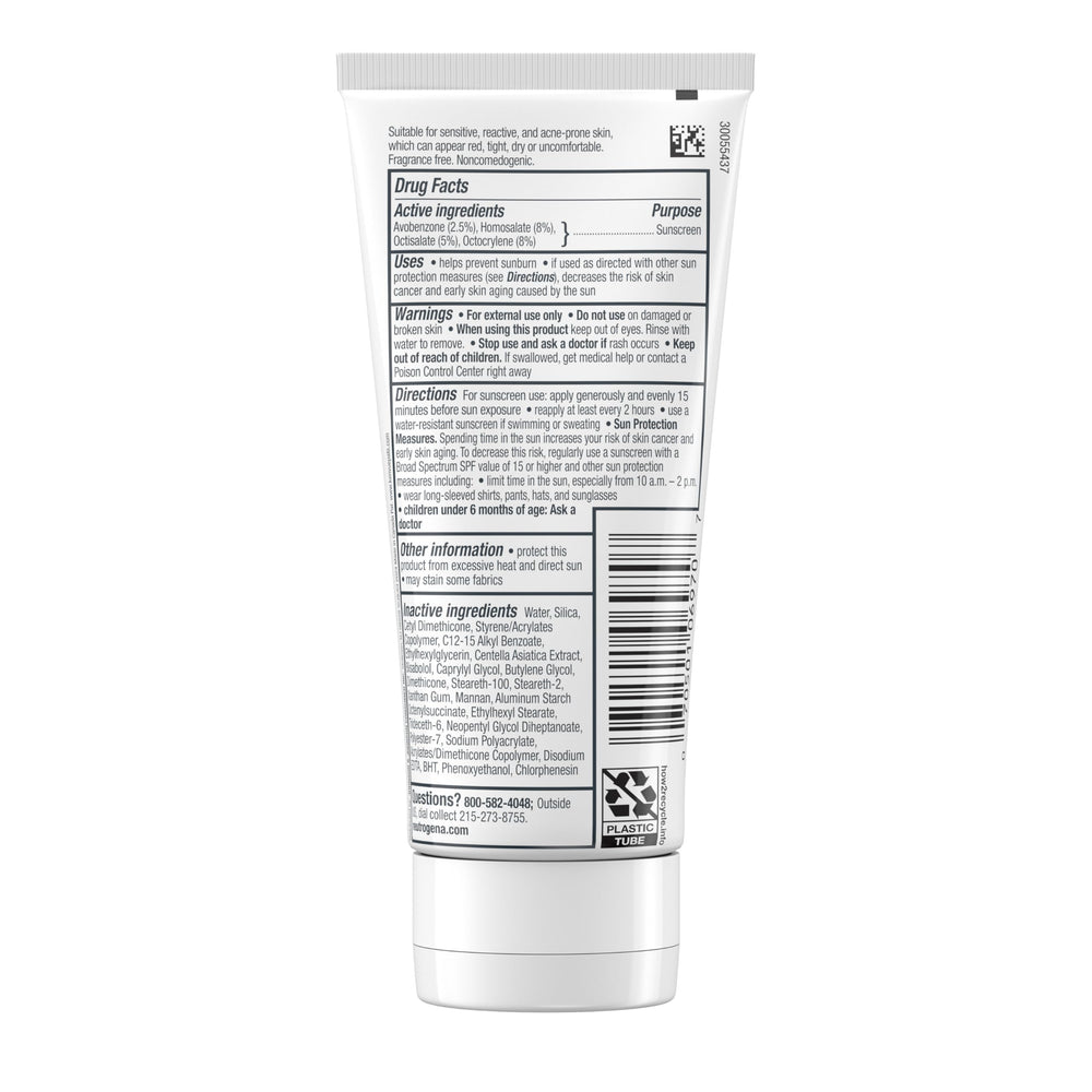 Bathroom shelf with Neutrogena Ultra Gentle routine for daily skincare.