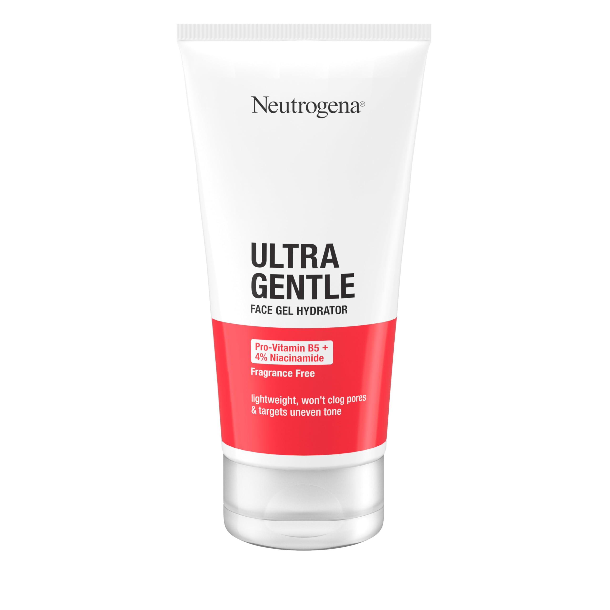 Neutrogena Ultra Gentle Gel with Niacinamide 4 percent evens skin tone