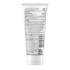 Close-up of Neutrogena Ultra Gentle SPF30 lotion texture showing light hydration.
