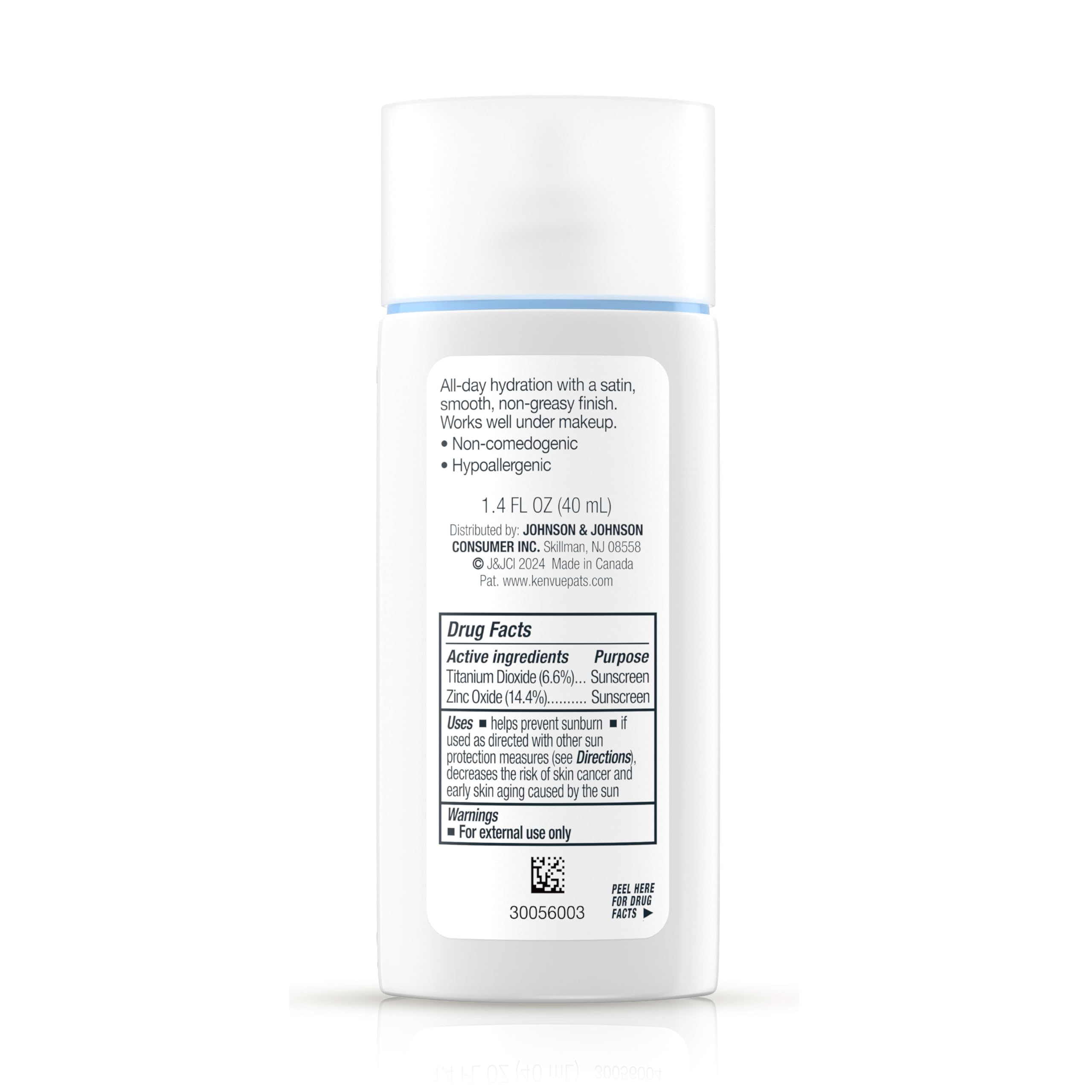 Neutrogena Ultra Sheer Mineral contains zinc oxide and titanium dioxide for mineral protection