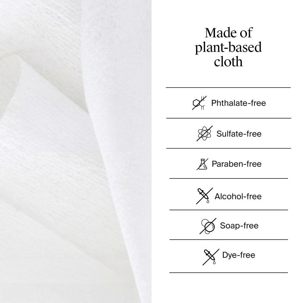 Neutrogena wipe in hand showing size and easy single-use convenience