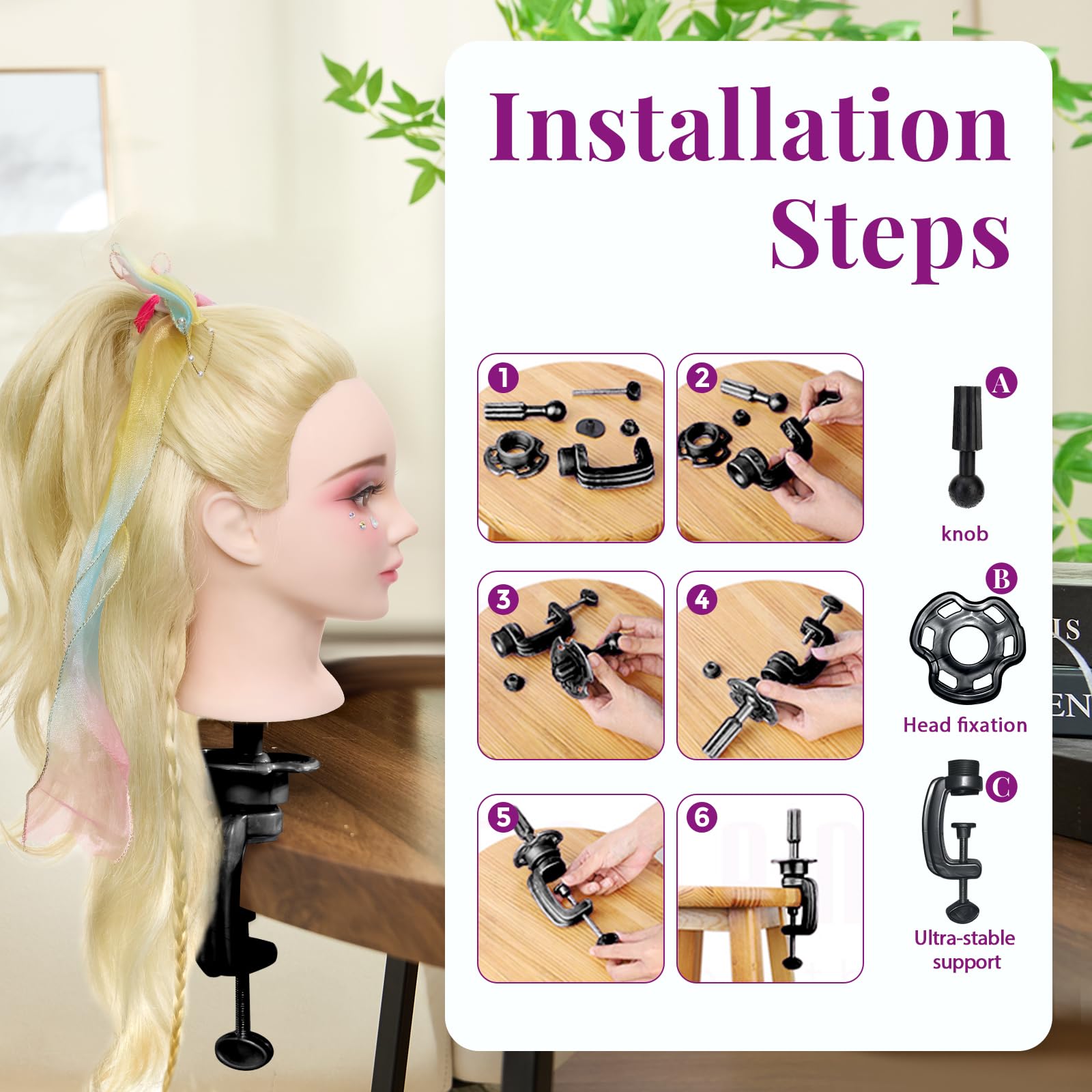 Neverland Beauty & Health accessory kit with DIY styling tools