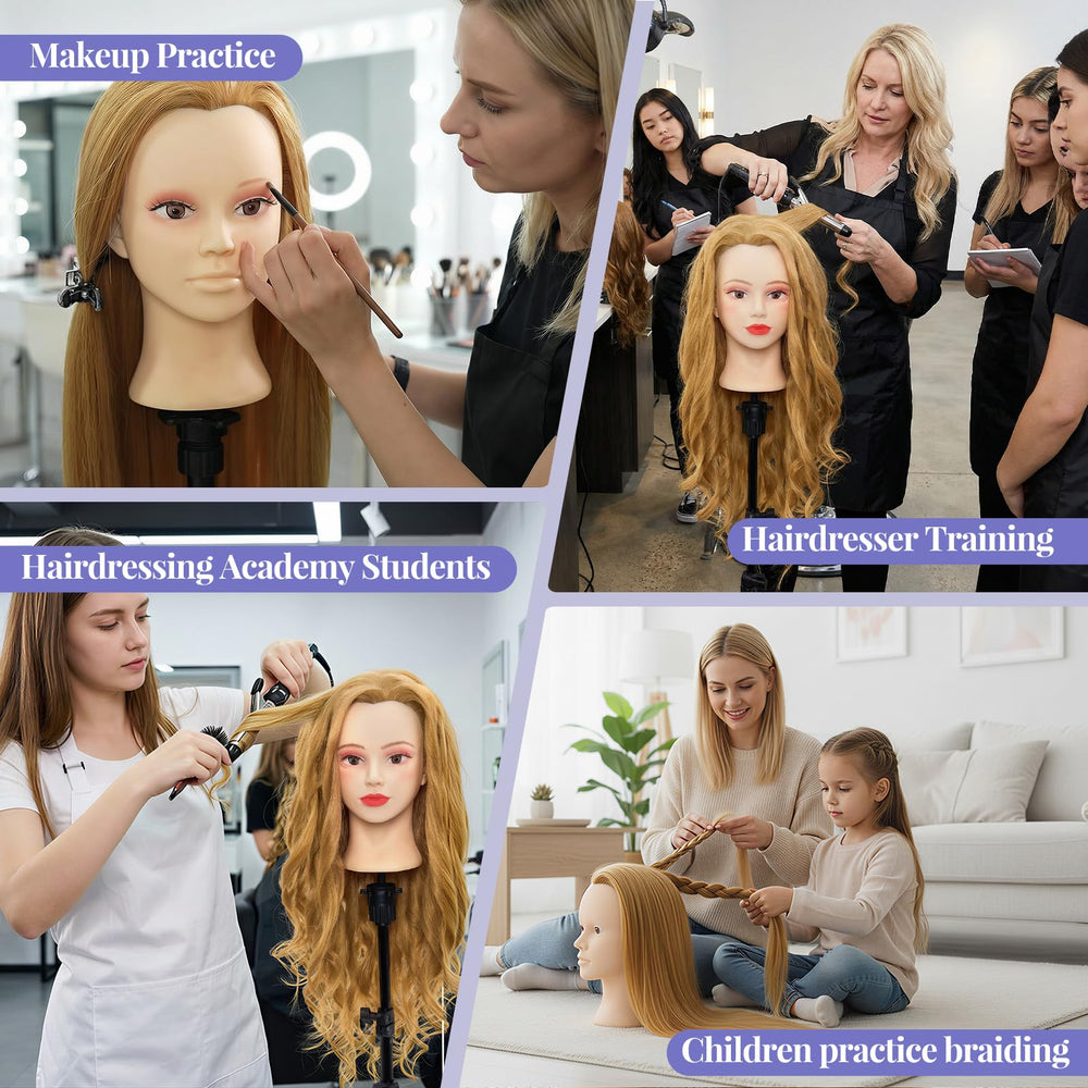 Neverland Beauty table clamp stand and nine-tool styling set included.