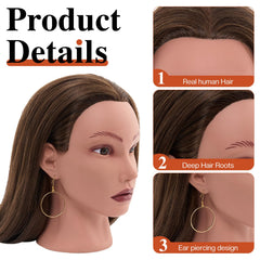 Neverland head hair-styling-kit ideal for braiding practice