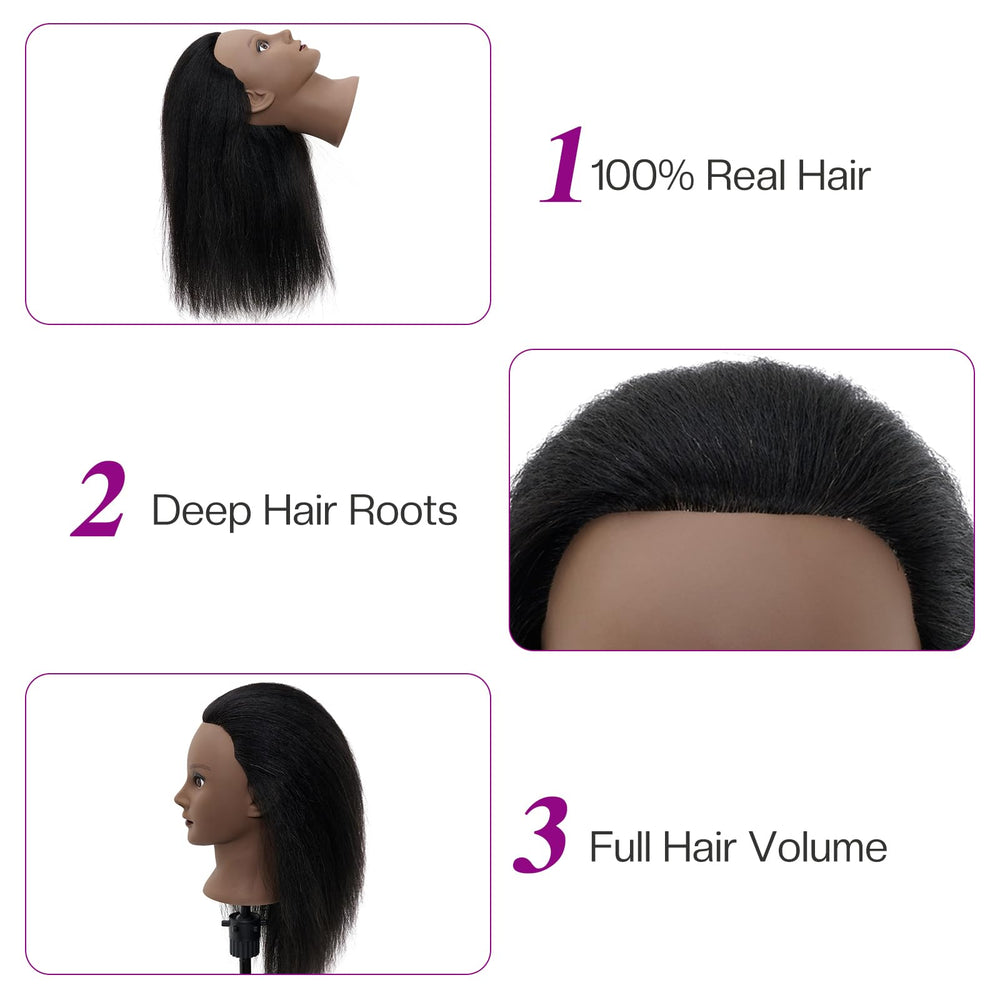 Neverland mannequin head accessories included for complete setup
