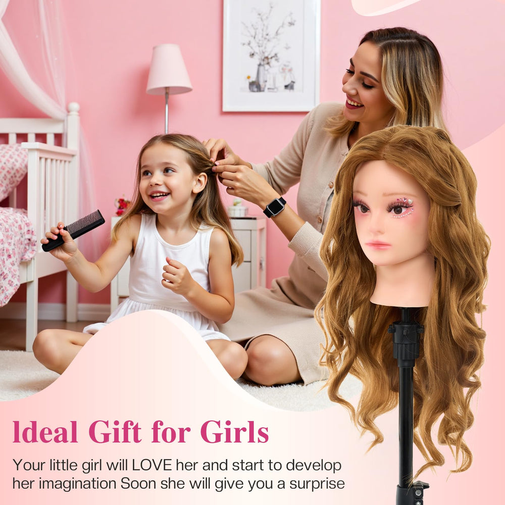 Neverland mannequin head makes a thoughtful gift for students and aspiring stylists.