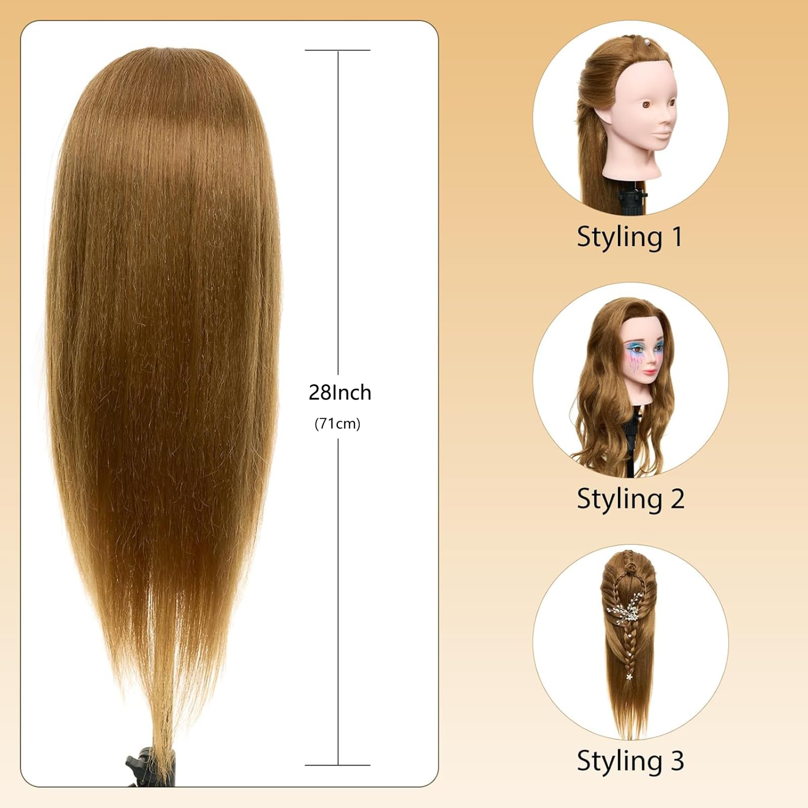Neverland heat-styling demo demonstrates curling and straightening up to 375°F.