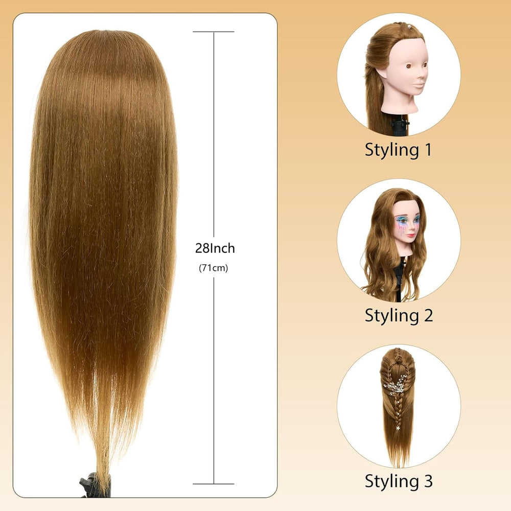 Neverland heat-styling demo demonstrates curling and straightening up to 375°F.